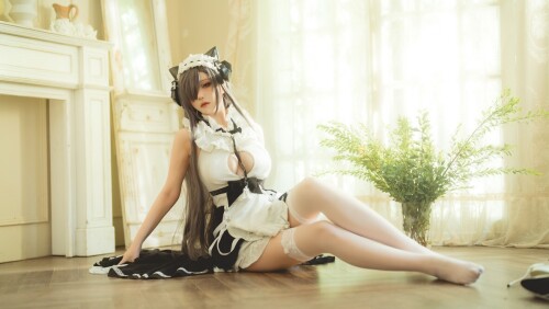 菌烨tako - 舰长图 奥古斯特女仆 预览展示图 2