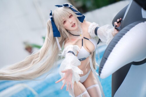 阿包也是兔娘 - 安克雷奇泳装 预览展示图 2
