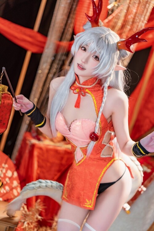 阿包也是兔娘 - 新春贺图 龙妹 预览展示图 6