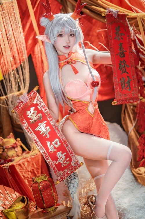 阿包也是兔娘 - 新春贺图 龙妹 预览展示图 3