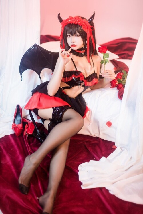Momoko葵葵 - 时崎狂三小恶魔 预览展示图 4