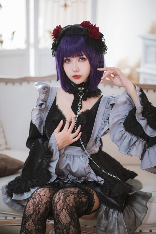 Momoko葵葵 - 喜多川海夢 黑江雫 预览展示图 3