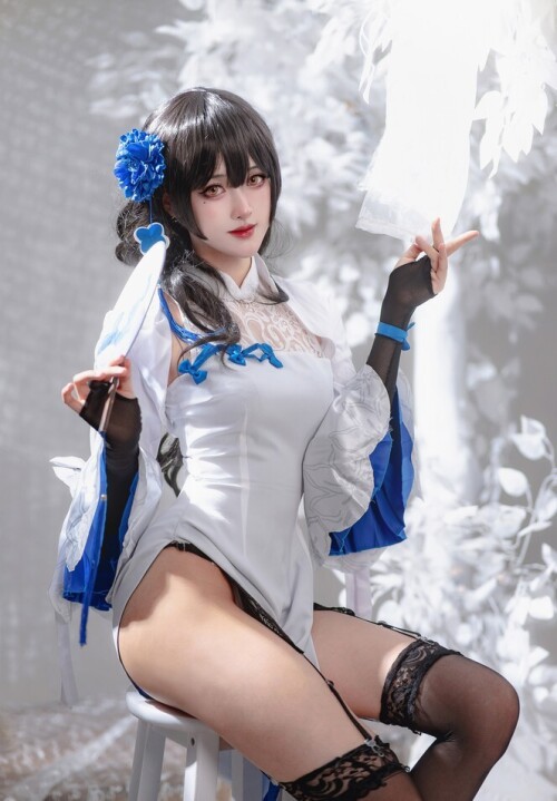 比比骨骼精奇QwQ - 95式 玉玲珑cos 预览展示图 3