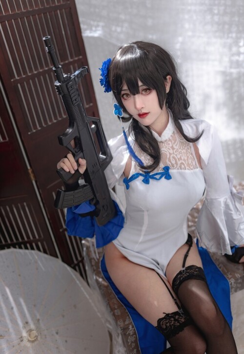比比骨骼精奇QwQ - 95式 玉玲珑cos 预览展示图 2