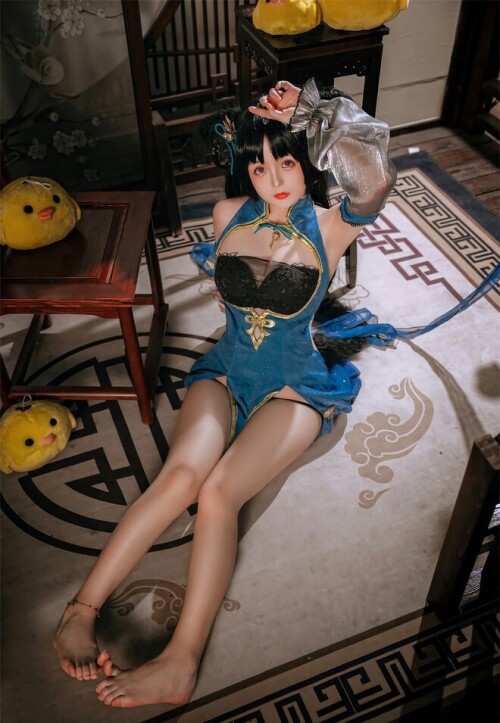 日奈娇 - 碧蓝航线 大潮旗袍 预览展示图 3
