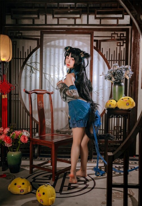 日奈娇 - 碧蓝航线 大潮旗袍 预览展示图 4