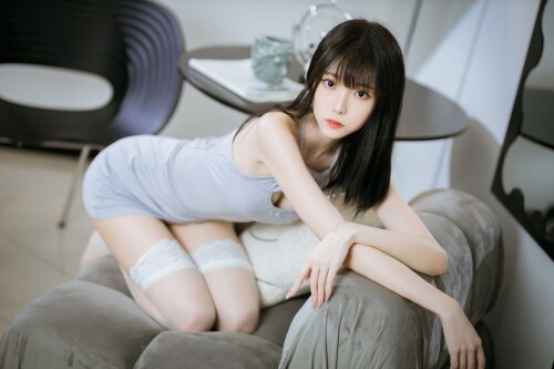 许岚LAN –  白丝蓝裙 [32P-154MB]