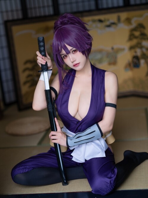 小倉ちよ - Yuzuriha (Jigokuraku) 地獄楽 杠 预览展示图 1