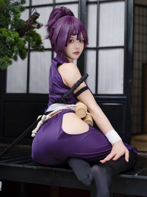小倉ちよ - Yuzuriha (Jigokuraku) 地獄楽 杠 预览展示图 4