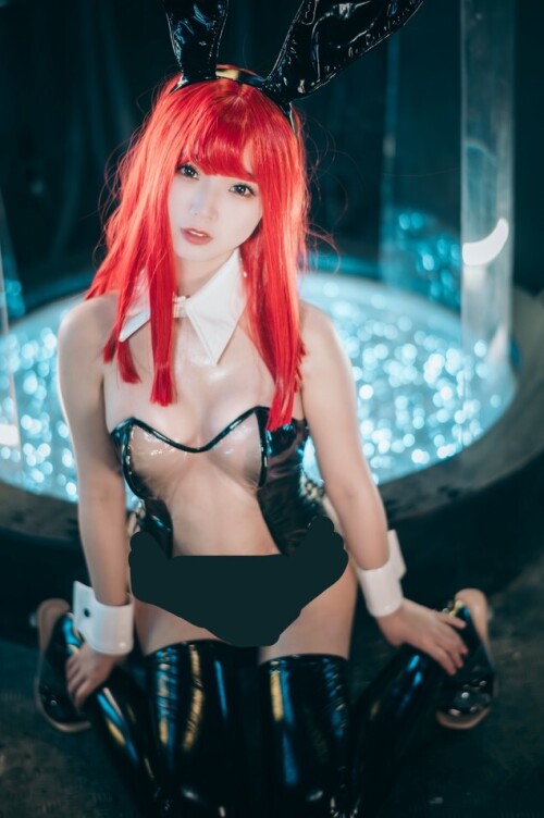Miyo奶思兔米筱 - Bunny Girl 透明兔女郎 预览展示图 2