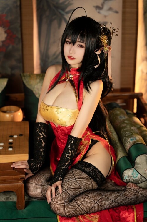 小仓千代w – 大凤旗袍 & 舰长 pa15旗袍 预览展示图 5