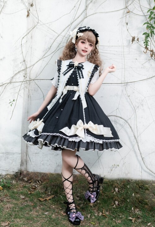 花甲conch - lolita 格裙 预览展示图 4