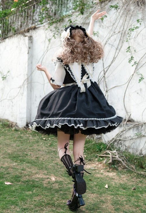 花甲conch - lolita 格裙 预览展示图 3