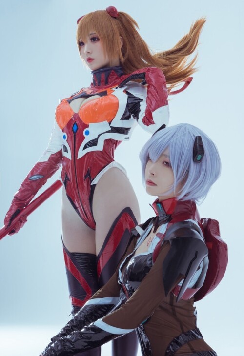 思涼poi - 明日香 &绫波丽@Erin-LF 预览展示图 2