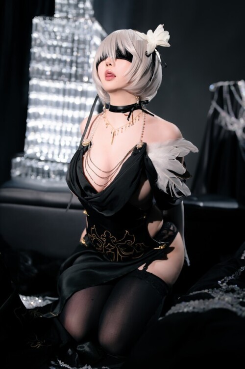 星之迟迟 - 9月计划C 尼尔-2B同人礼服 预览展示图 2