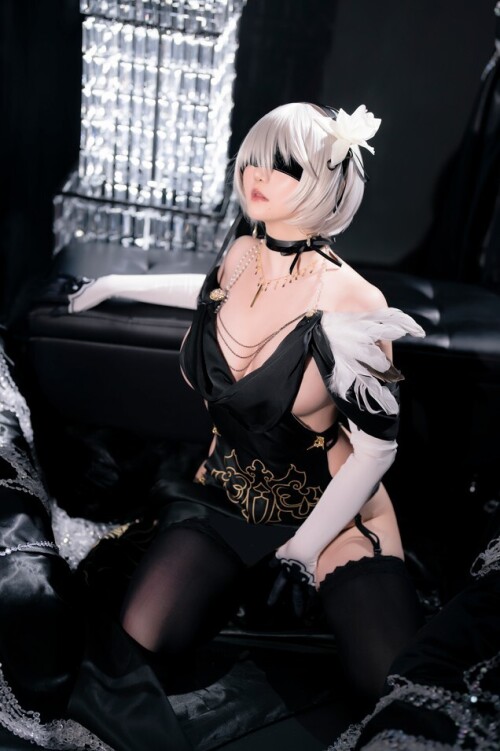 星之迟迟 - 9月计划C 尼尔-2B同人礼服 预览展示图 3