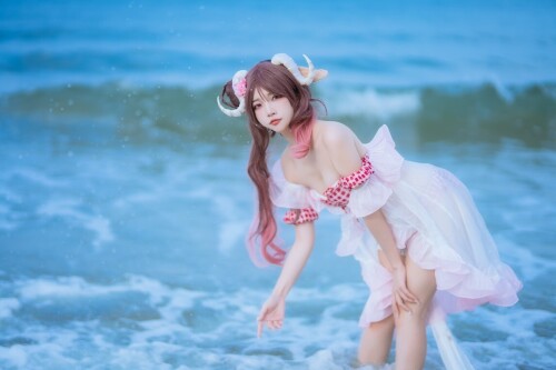 二佐Nisa - 泰拉夏日纪事 方舟艾雅法拉泳装 预览展示图 3