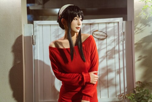 星澜是澜澜叫澜妹呀 - 约尔红毛衣 预览展示图 2