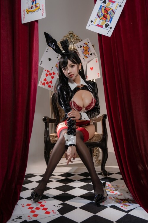 过期米线线喵 - 生日贺图 兔女郎 预览展示图 3