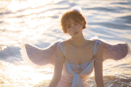 念雪ww - 海边神明少女 预览展示图 4