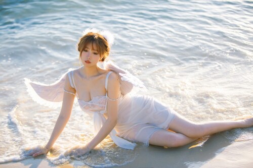 念雪ww - 海边神明少女 预览展示图 5