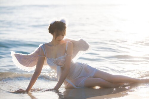 念雪ww - 海边神明少女 预览展示图 6