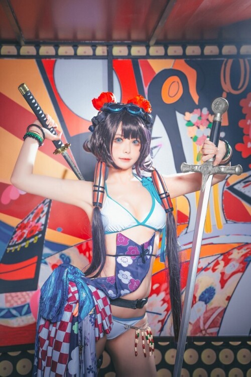 w百合欧皇子w - 水着阿荣 预览展示图 3