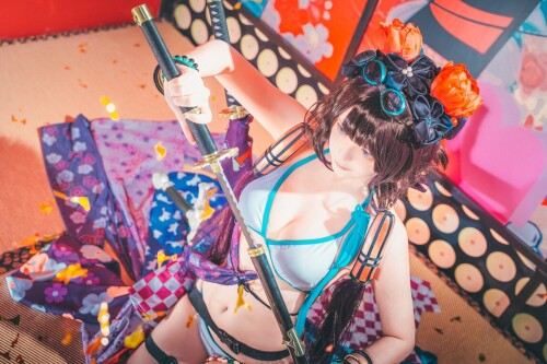 w百合欧皇子w - 水着阿荣 预览展示图 5