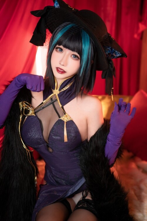 Momoko葵葵 - 碧蓝航线柴郡 音乐绚烂CaitSith 预览展示图 3