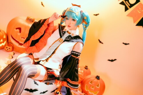 星之迟迟 - 10月计划赠品 万圣节MIKU 预览展示图 2