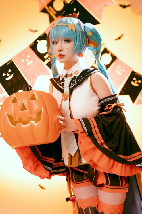 星之迟迟 - 10月计划赠品 万圣节MIKU 预览展示图 4