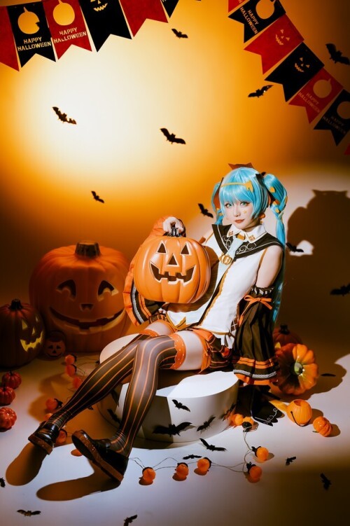 星之迟迟 - 10月计划赠品 万圣节MIKU 预览展示图 5