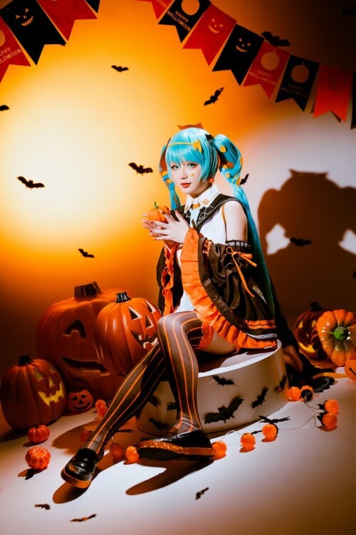 星之迟迟 - 10月计划赠品 万圣节MIKU 预览展示图 6