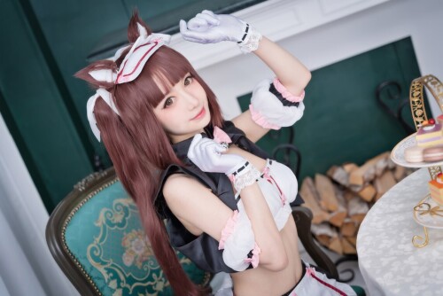 Shika小鹿鹿 - 猫娘 预览展示图 1