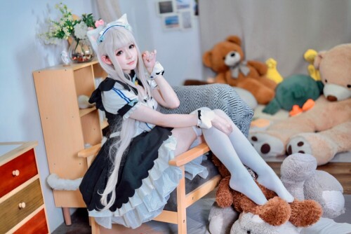 茶教授 - 猫耳女仆 预览展示图 4