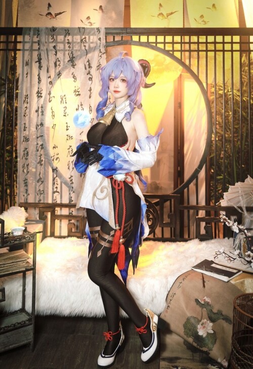 琉璃璃Ruri - 甘雨女仆 预览展示图 5