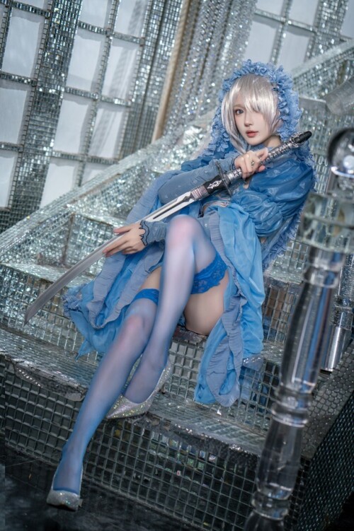 阿包也是兔娘 - 冰雪2B 预览展示图 3