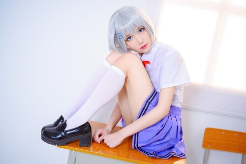 Tomoyo酱 - 鸢一折纸 校服 预览展示图 2