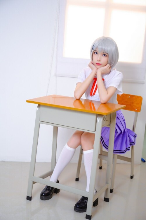 Tomoyo酱 - 鸢一折纸 校服 预览展示图 4