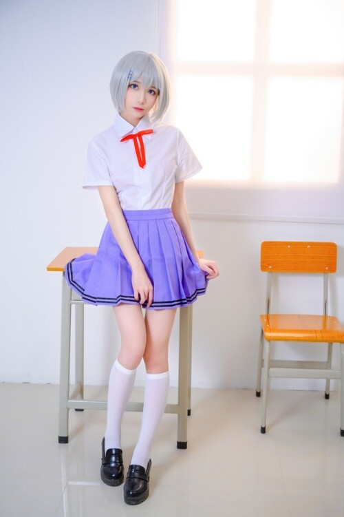 Tomoyo酱 - 鸢一折纸 校服 预览展示图 6