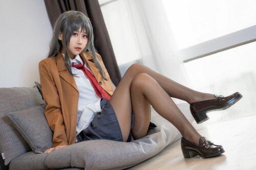 萌芽儿 - 麻衣学姐JK 预览展示图 2