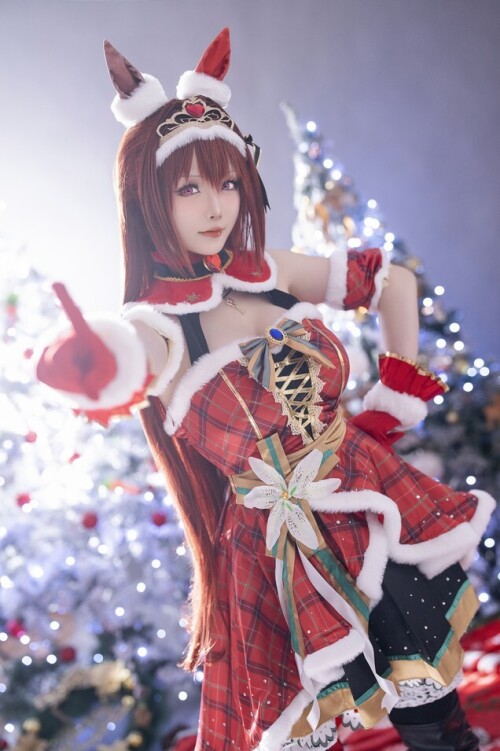 星之迟迟 - 2023年12月计划A 赛马娘 大和赤骥 圣诞衣装 预览展示图 4