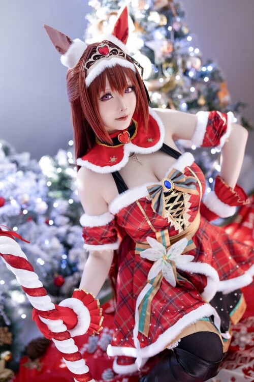 星之迟迟 - 2023年12月计划A 赛马娘 大和赤骥 圣诞衣装 预览展示图 5