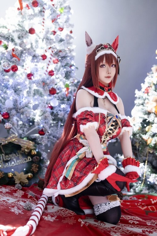 星之迟迟 - 2023年12月计划A 赛马娘 大和赤骥 圣诞衣装 预览展示图 6