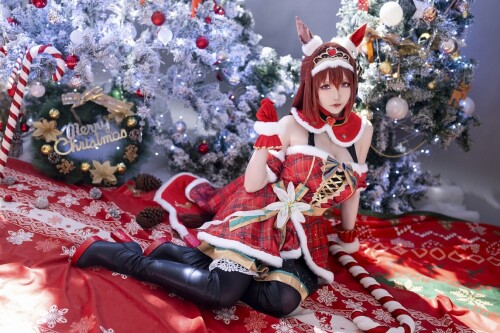 星之迟迟 - 2023年12月计划A 赛马娘 大和赤骥 圣诞衣装 预览展示图 2