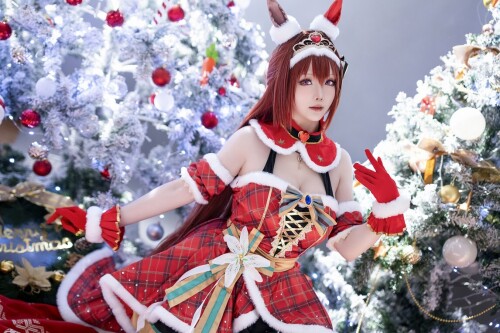 星之迟迟 - 2023年12月计划A 赛马娘 大和赤骥 圣诞衣装 预览展示图 3
