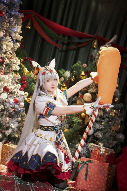 星之迟迟 - 2023年12月计划赠品 赛马娘 小栗帽 圣诞衣装 预览展示图 2