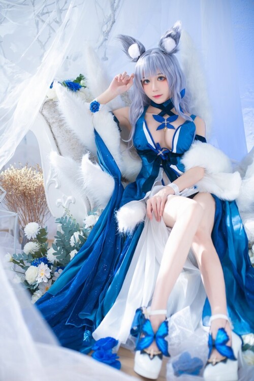Tomoyo酱 - 碧蓝航线 信浓礼服 预览展示图 2