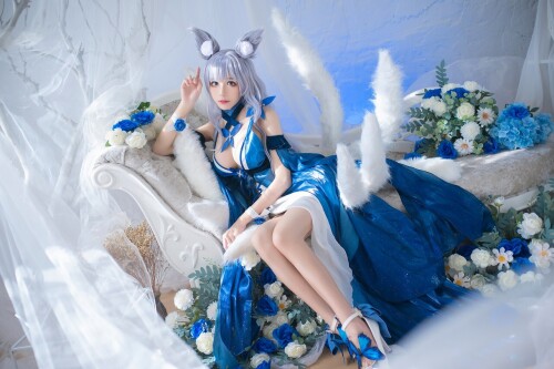 Tomoyo酱 - 碧蓝航线 信浓礼服 预览展示图 4