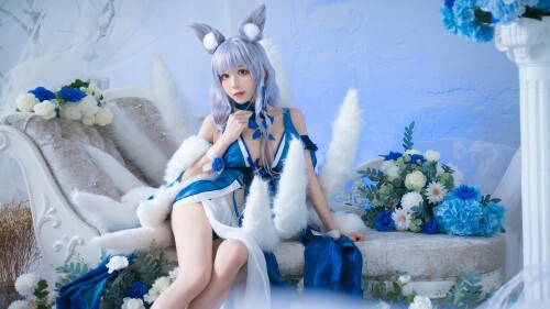 Tomoyo酱 - 碧蓝航线 信浓礼服 预览展示图 5